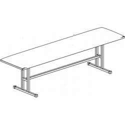 Банкетка полумягкая 1200х400х450 Банкетка полумягкая 1200х400х450