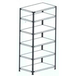 Стеллаж металлический 1004х603х2005