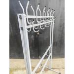 Вешалка гардеробная металлическая 12 крючков 1070х700х1760