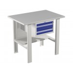 Верстак малый с ящиком 1000х700х866. Стол для обслуживания (чистки) оружия. Столешница МДФ. Верстак малый с ящиком 1000х700х866. Стол для обслуживания (чистки) оружия. Столешница МДФ.