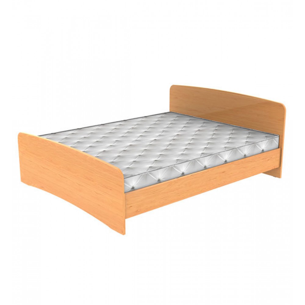 Кровать бытовая двуспальная с матрацем пружинным