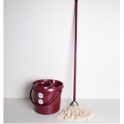 Набор для уборки ведро со сливом 12л. швабра