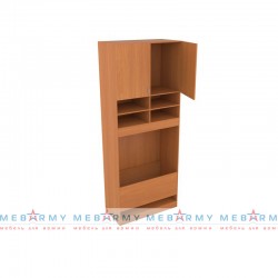 Шкаф для хранения пальто зимних, головных уборов, шлемов стальных, рюкзаков вещевых и индивидуальных средств химической защиты (аналог ВМ 108)