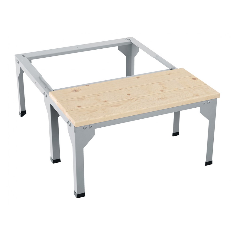 Скамья-подставка для шкафа металлического для раздевалок 600x770х334 Скамья-подставка для шкафа металлического для раздевалок 600x770х334