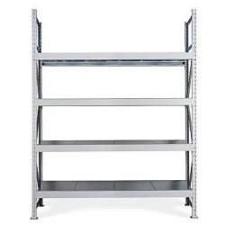 Стеллаж металлический 1200*600*2000мм 4 полки , 350кг на полку