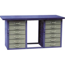 Верстак слесарный двухтумбовый Верстак слесарный двухтумбовый