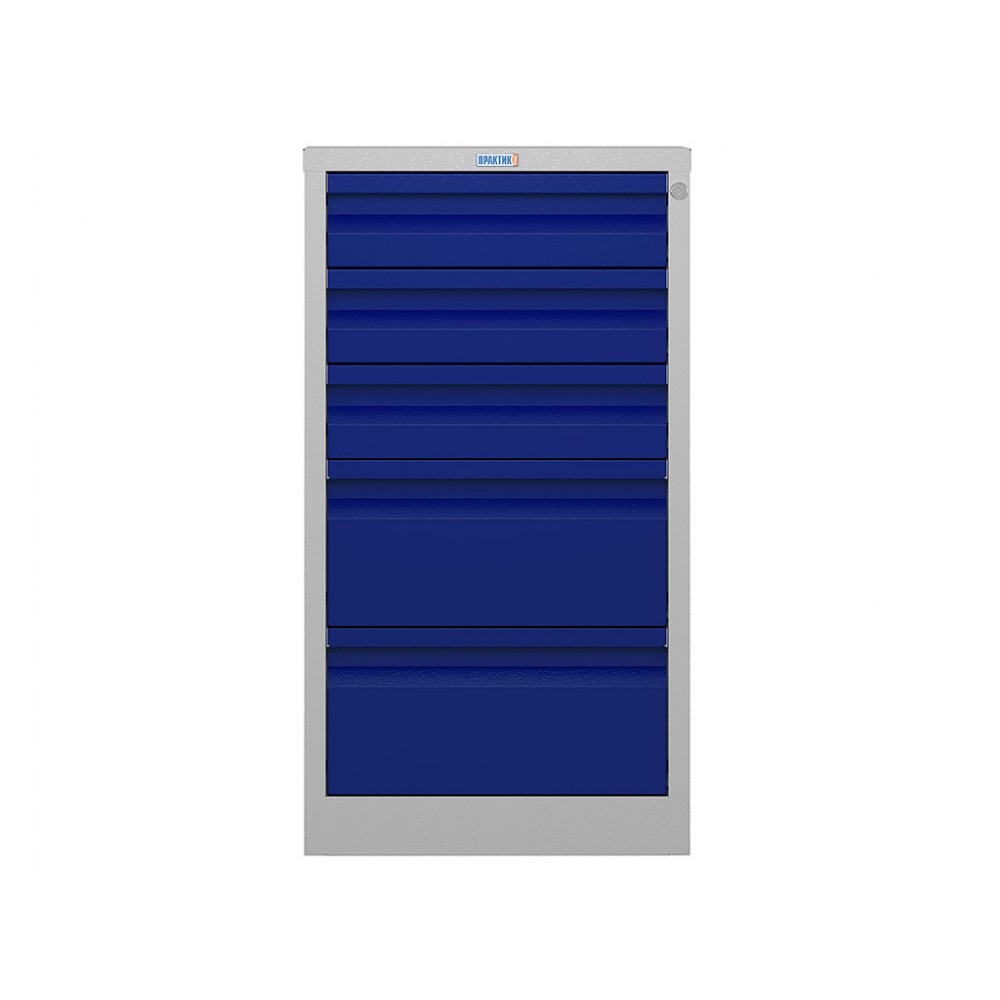 Тумба металлическая инструментальная пять (5) ящиков 460х640х840