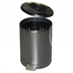 Урна с педалью,нержавейка 7 литров